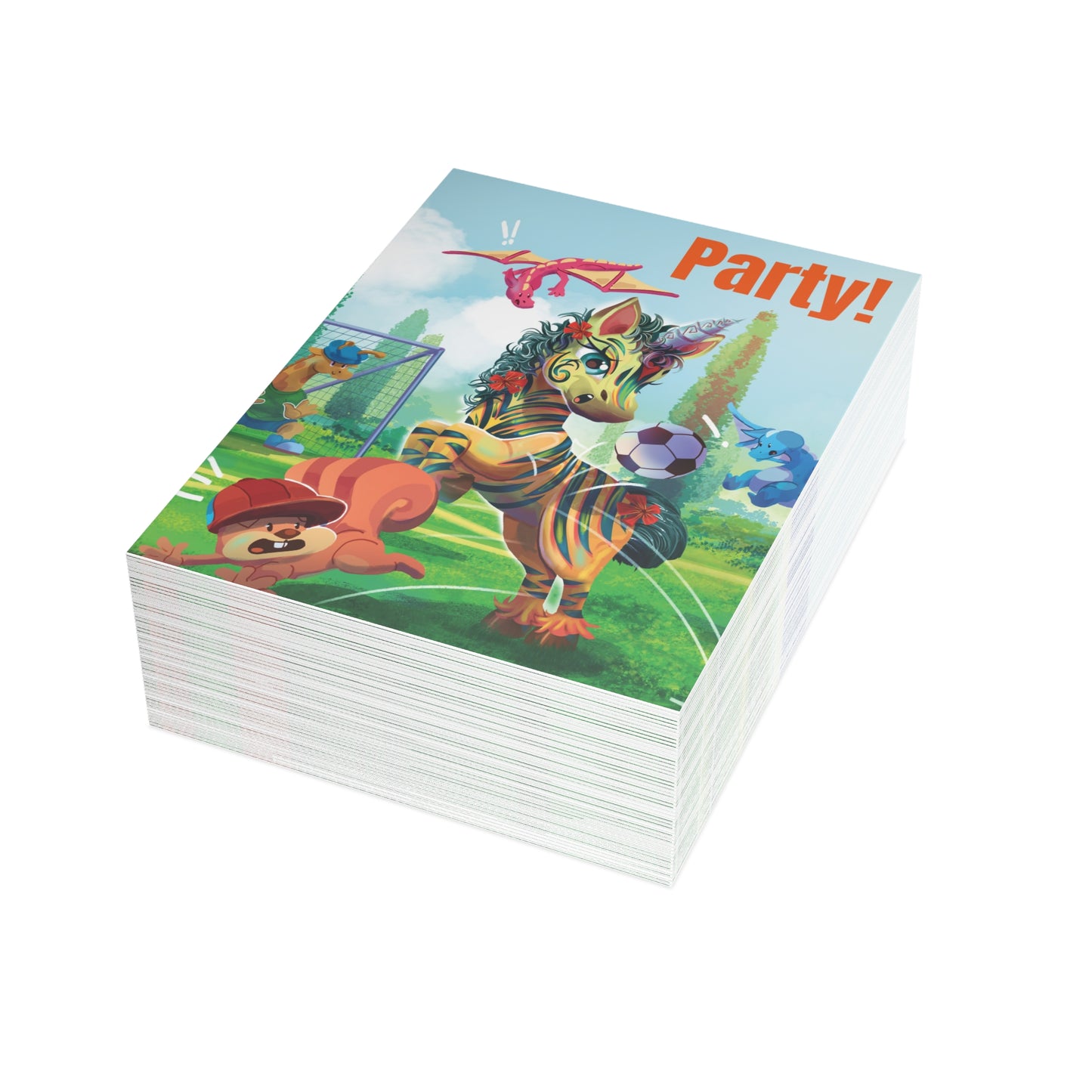 LeeNeigh Party Invitation Postcard Bundles (envelopes not included)