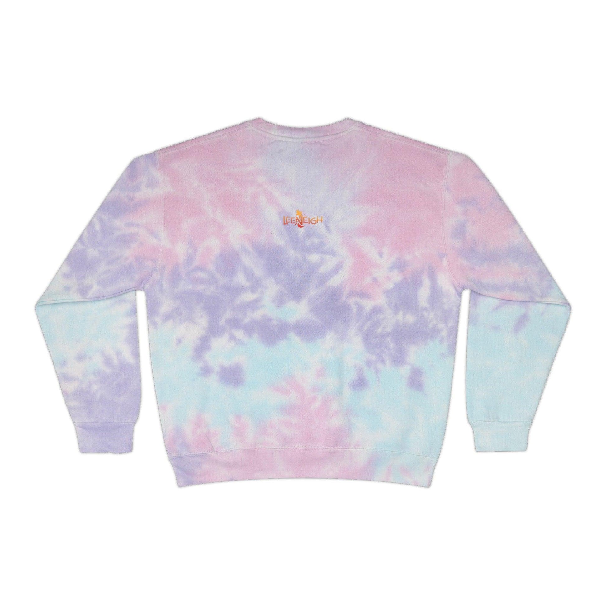 LeeNeigh Unisex Tie-Dye Sweatshirt - Claires Unicorn Adventures