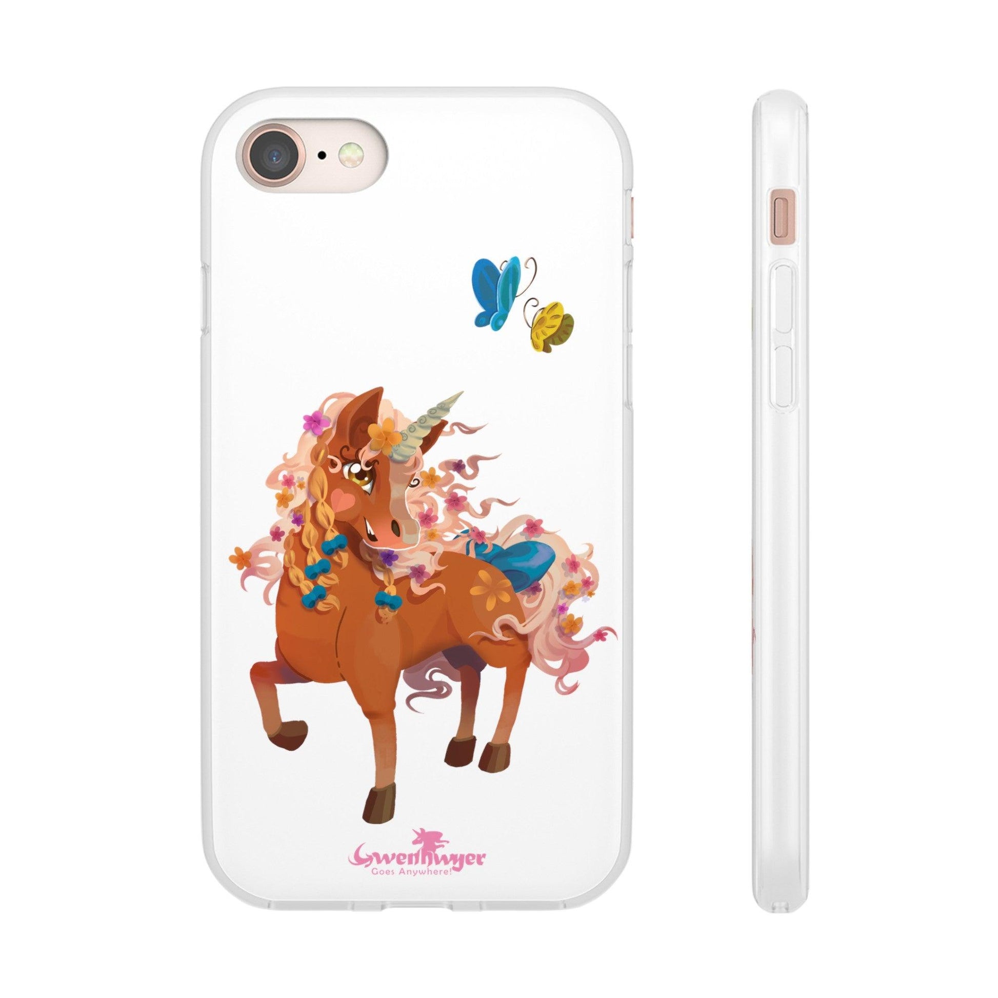 Gwenhwyer Flexi Case - Claires Unicorn Adventures