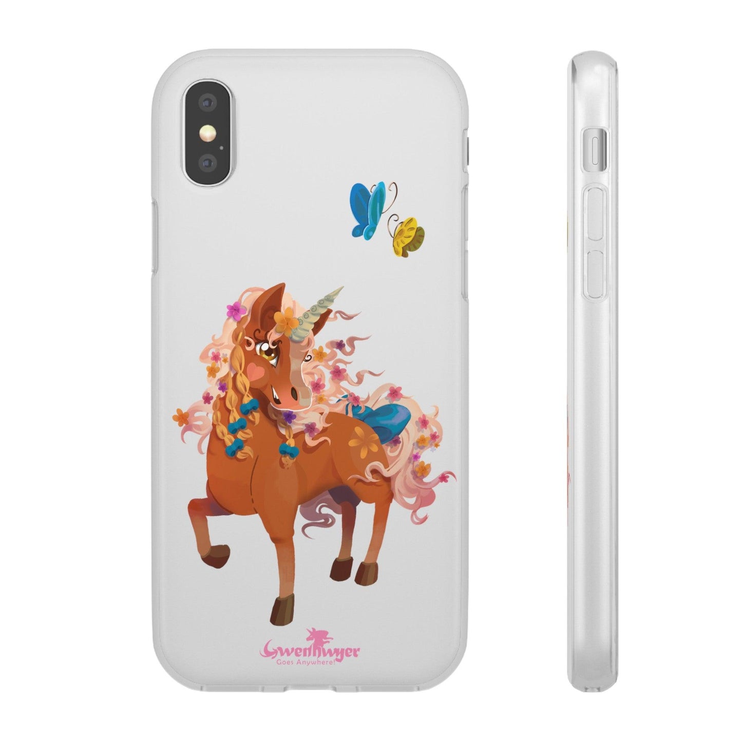 Gwenhwyer Flexi Case - Claires Unicorn Adventures