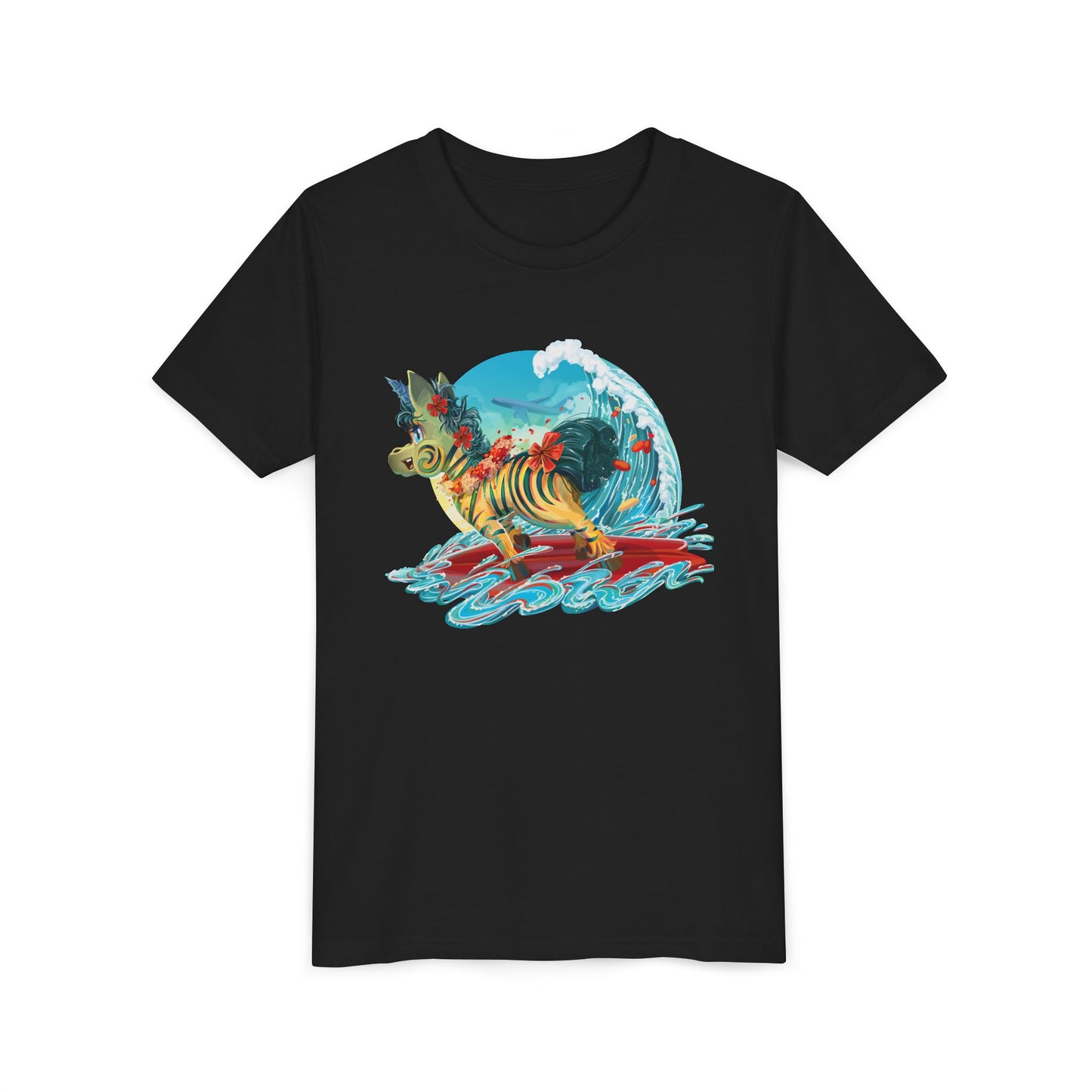 LeeNeigh's Surfing Adventure Kid's T-shirt
