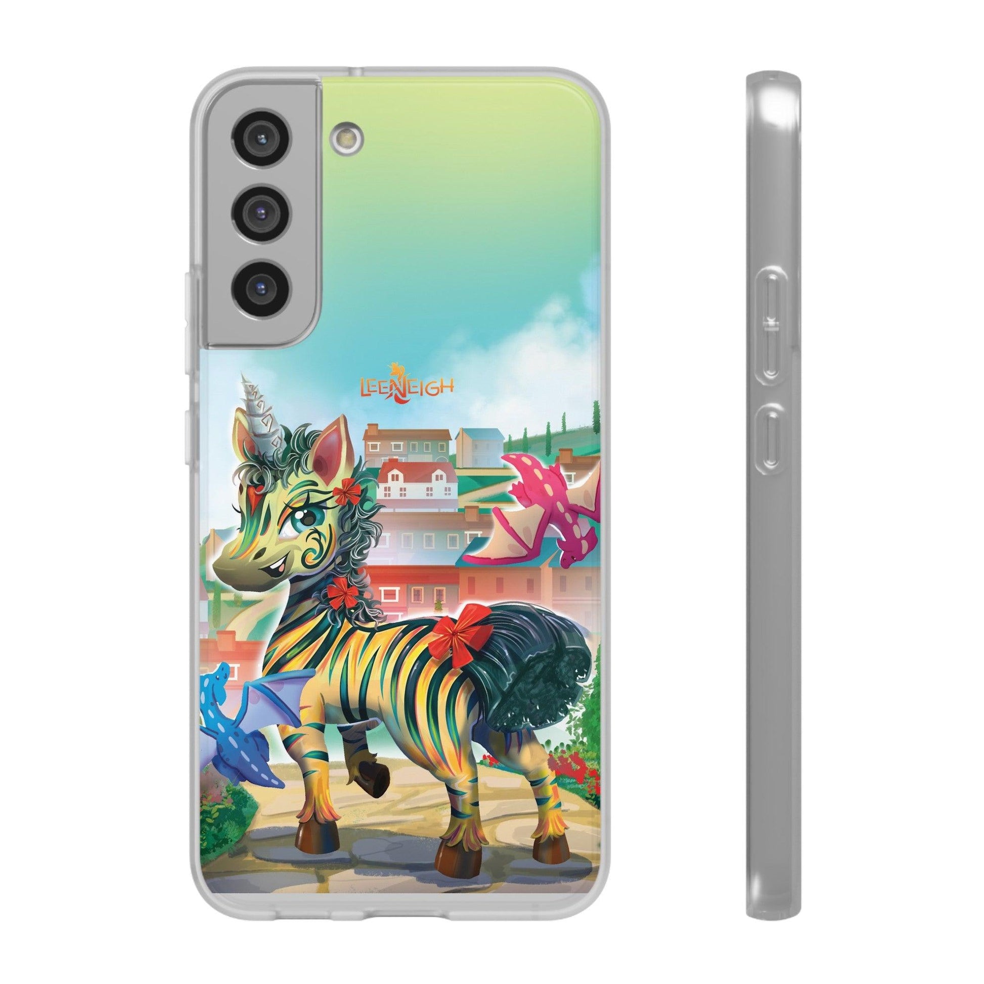 LeeNeigh Flexi Phone Case - Claires Unicorn Adventures