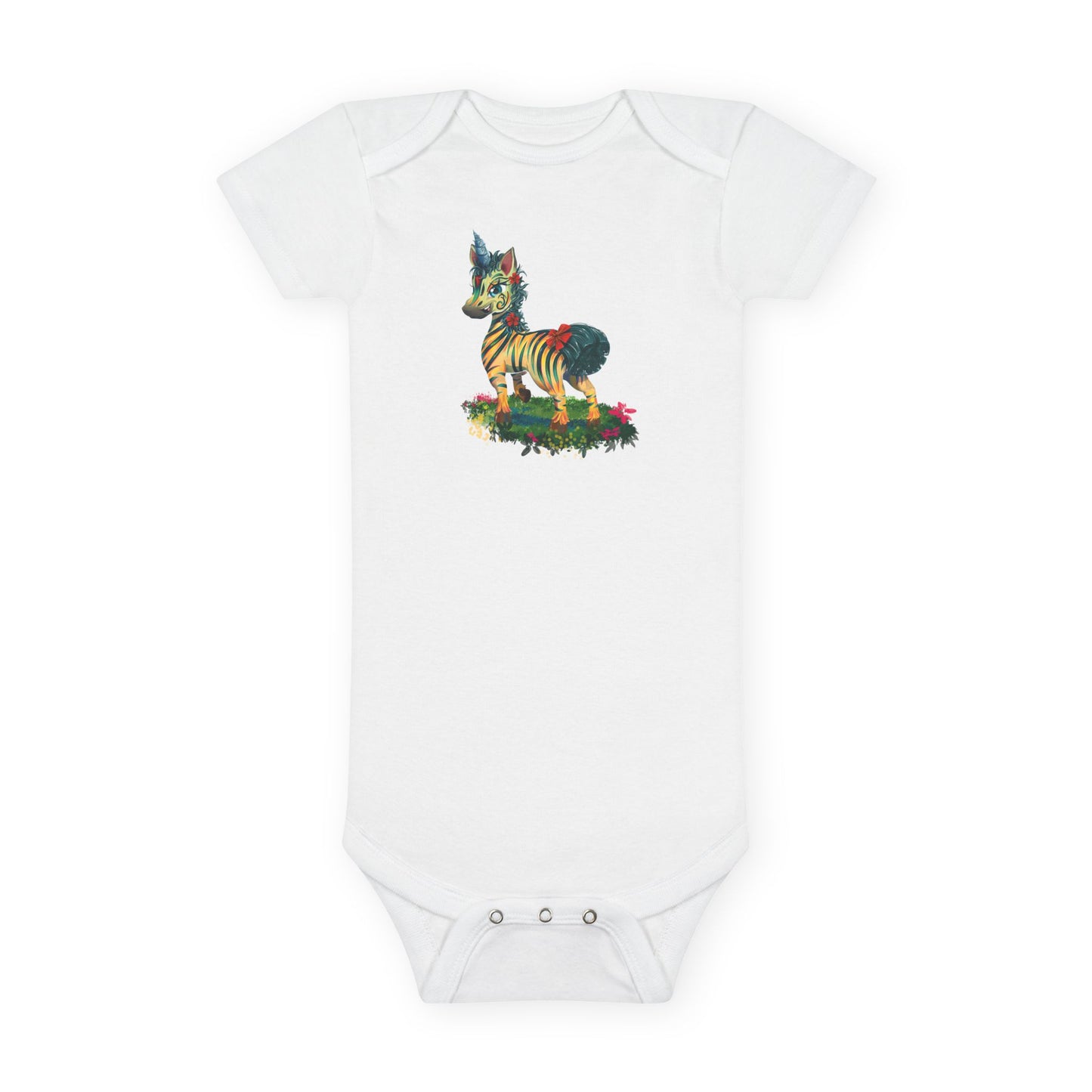 LeeNeigh Baby Short Sleeve Onesie®
