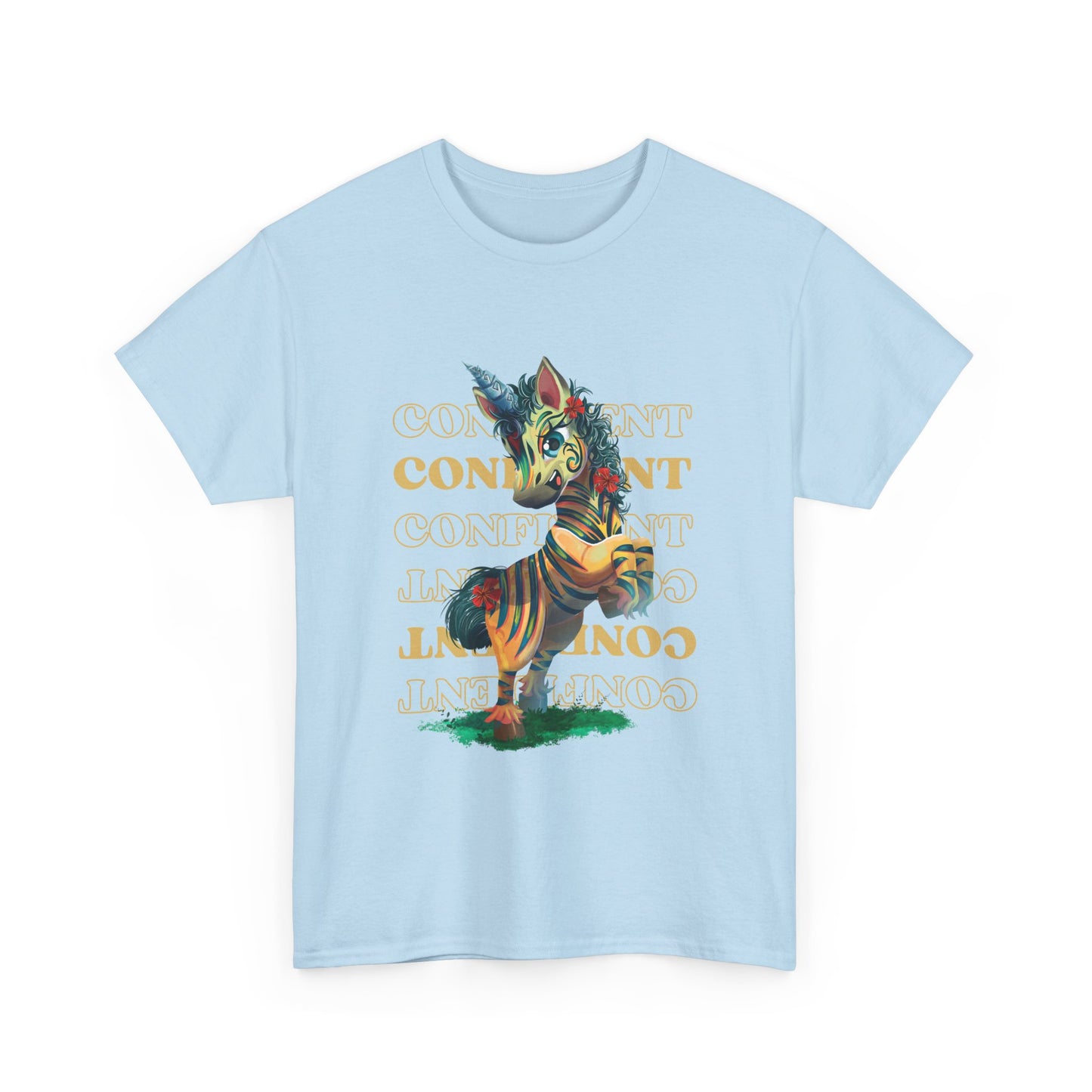 LeeNeigh Confident Unisex Heavy Cotton Tee