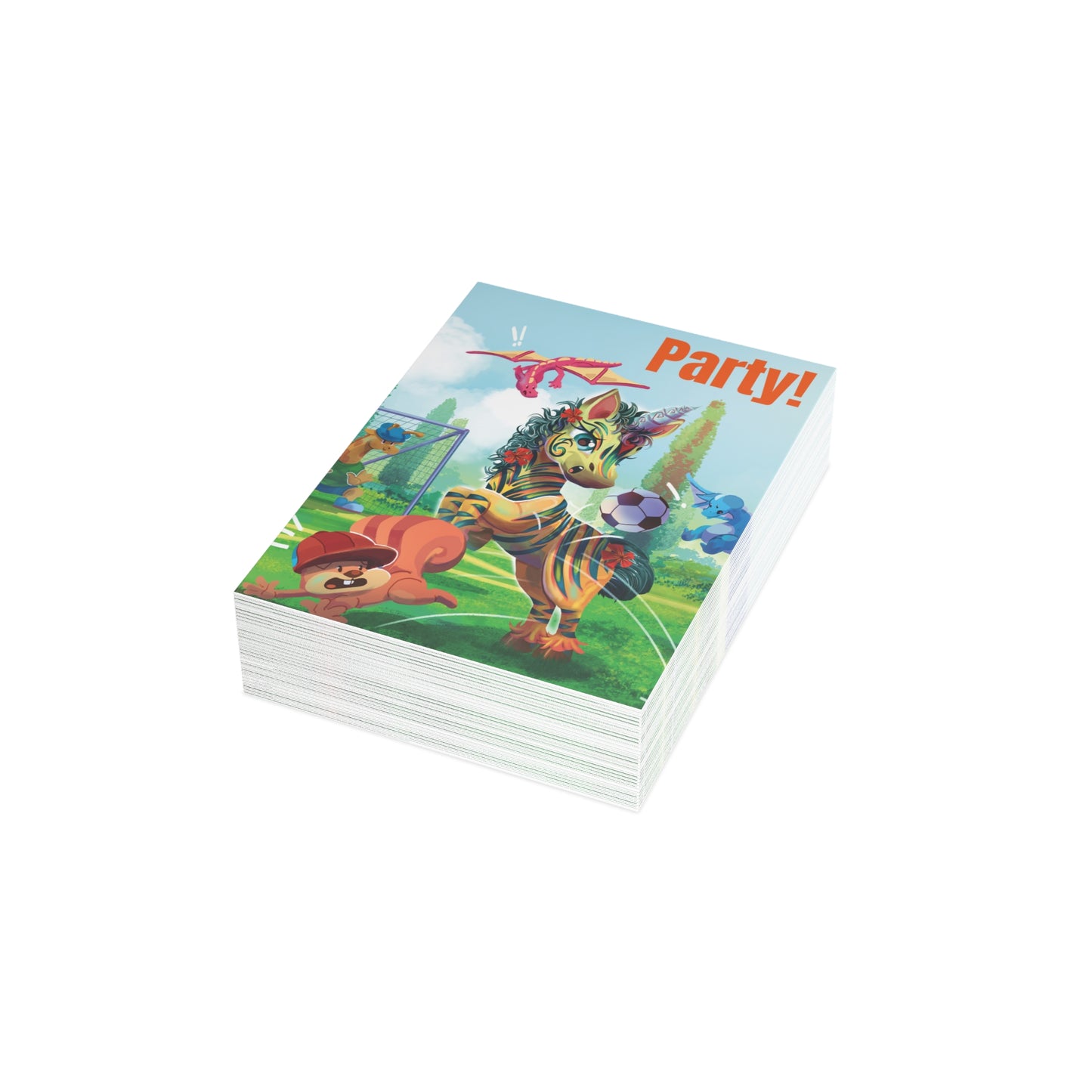 LeeNeigh Party Invitation Postcard Bundles (envelopes not included)