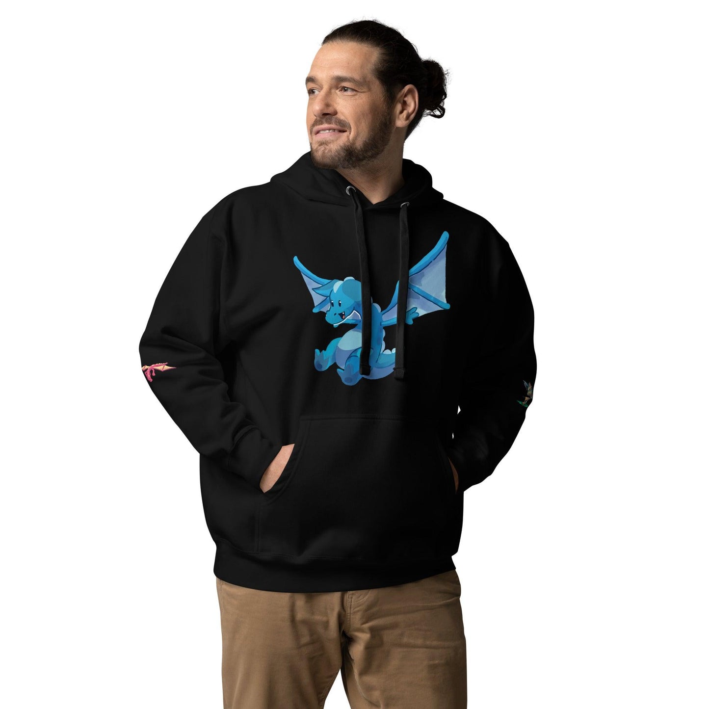 Blue Dragon Unisex Hoodie - Claires Unicorn Adventures