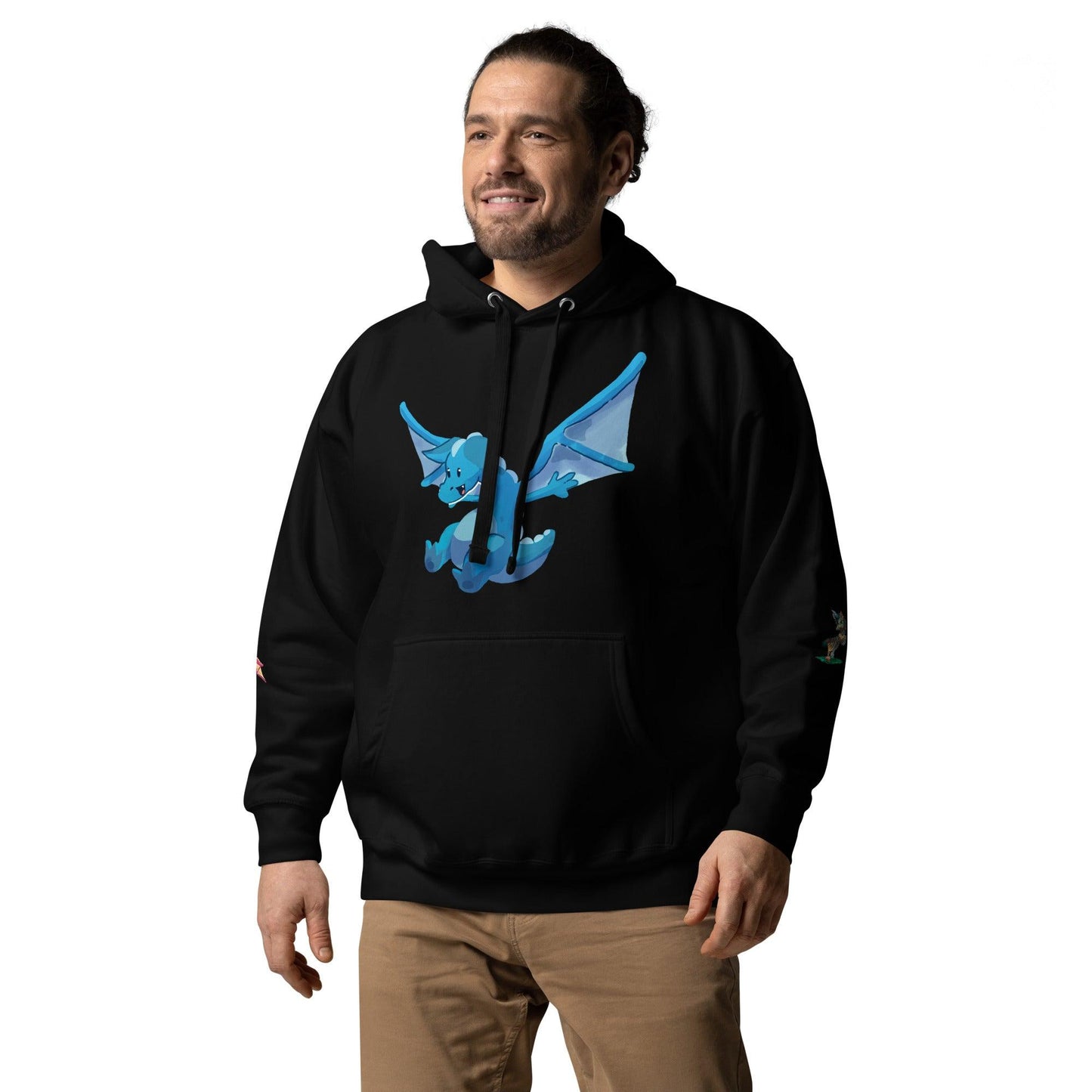 Blue Dragon Unisex Hoodie - Claires Unicorn Adventures