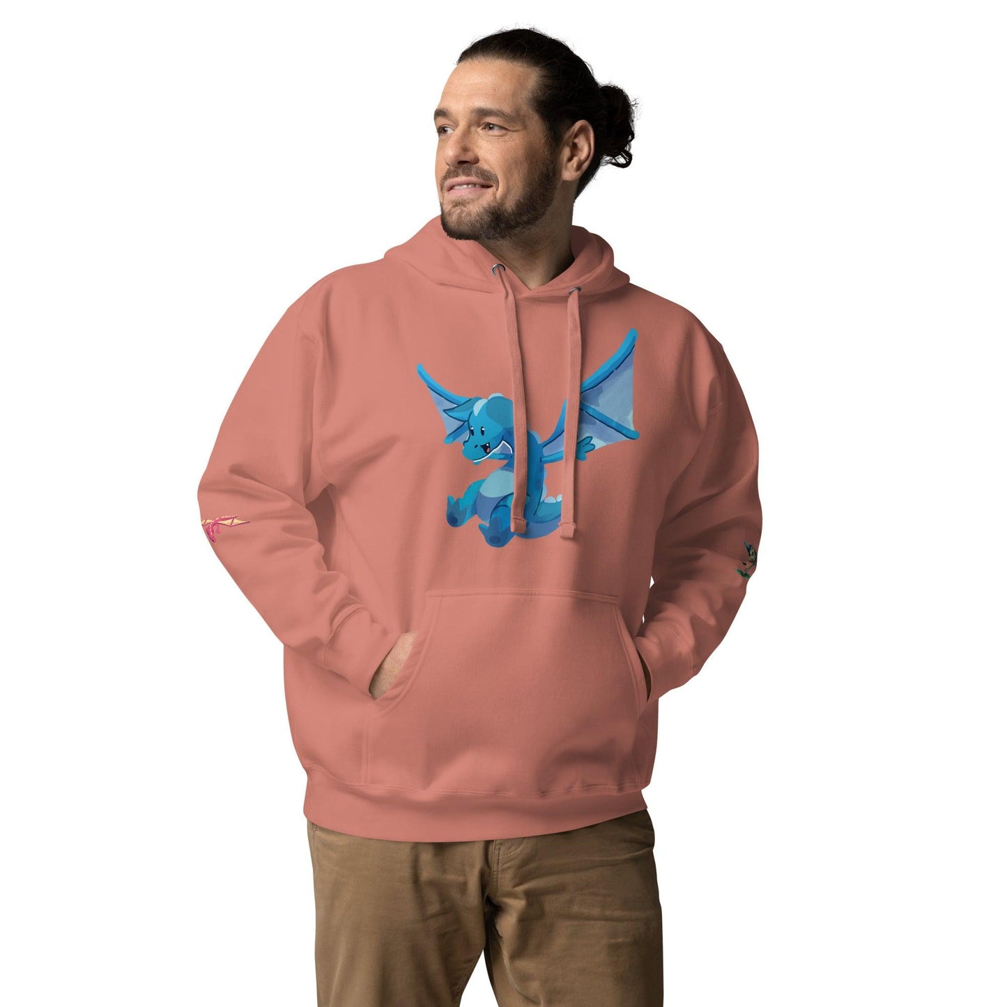 Blue Dragon Unisex Hoodie - Claires Unicorn Adventures