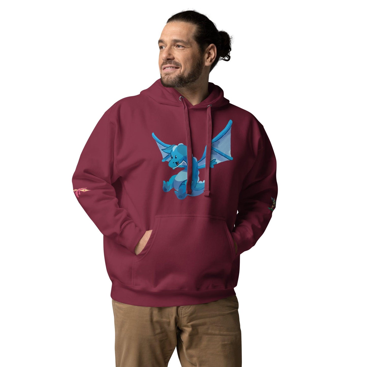 Blue Dragon Unisex Hoodie - Claires Unicorn Adventures