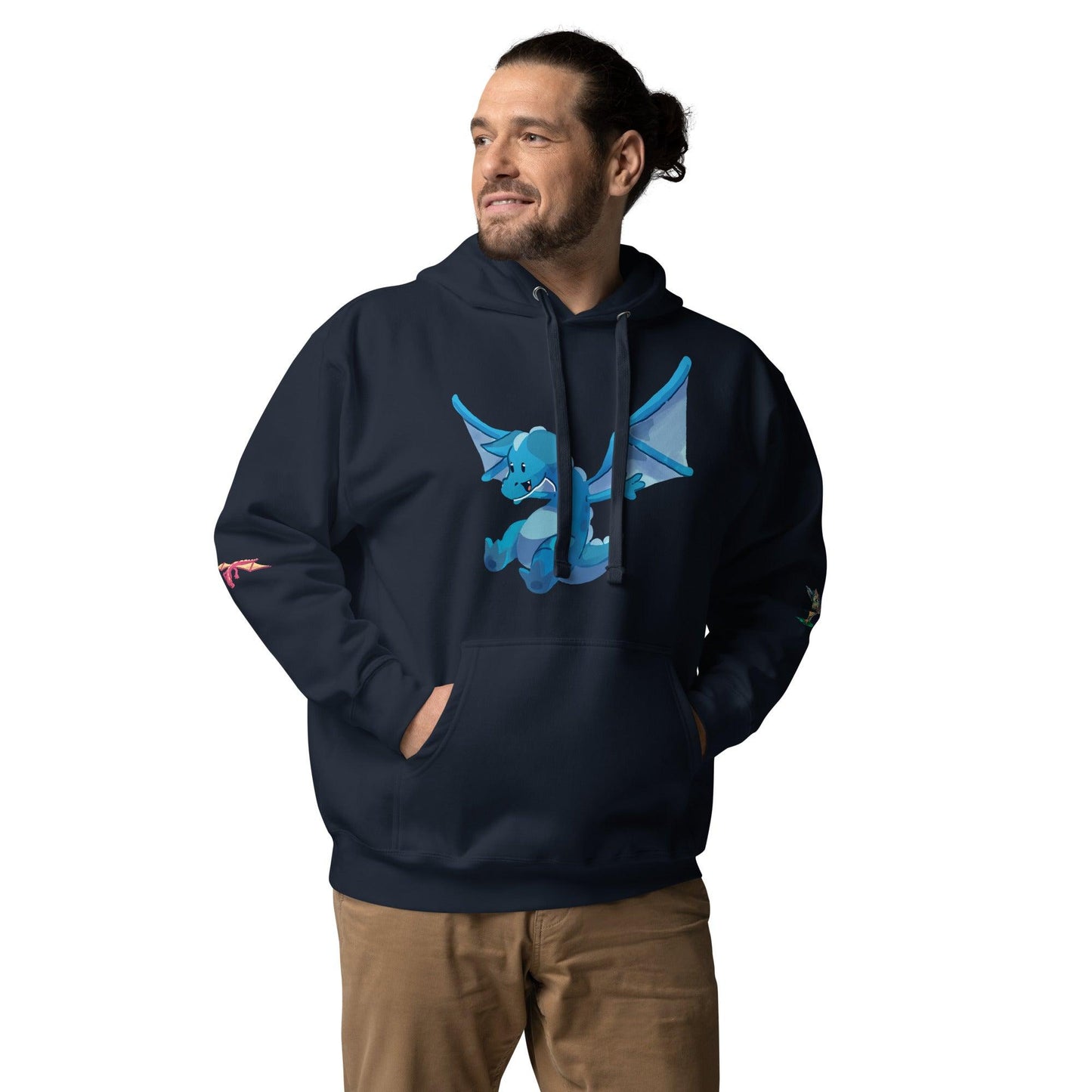 Blue Dragon Unisex Hoodie - Claires Unicorn Adventures