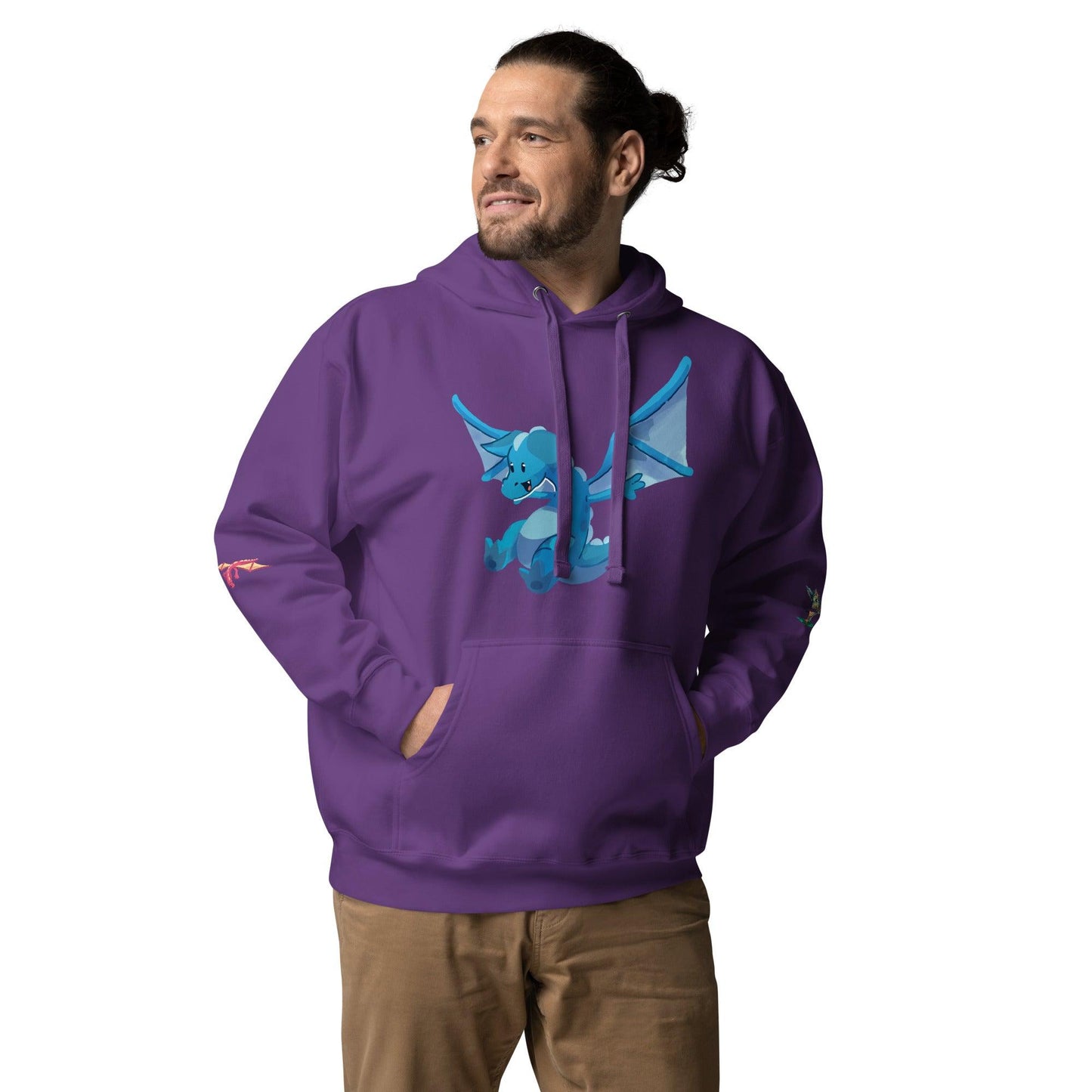 Blue Dragon Unisex Hoodie - Claires Unicorn Adventures